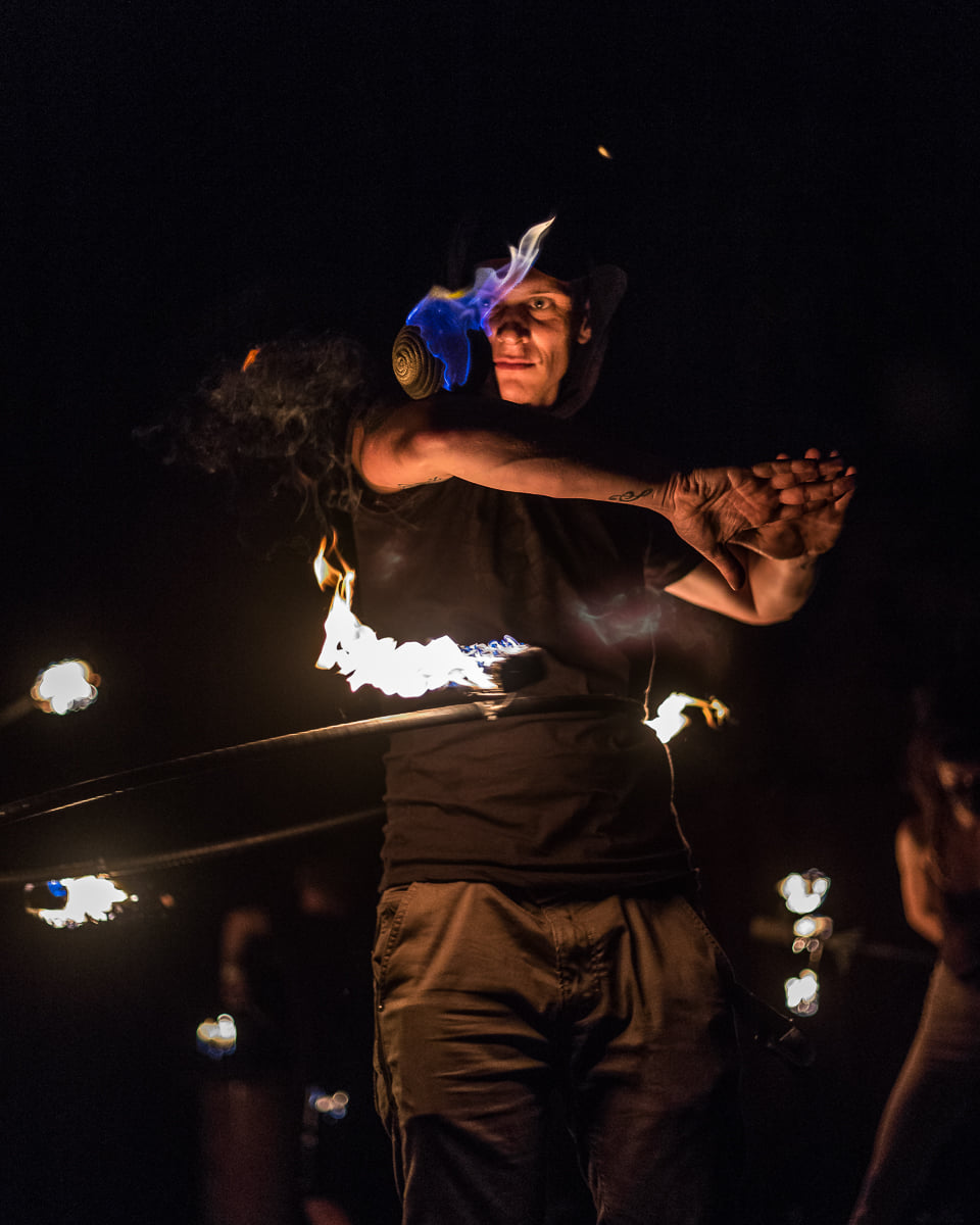 Fire contact juggling ball - Firelovers