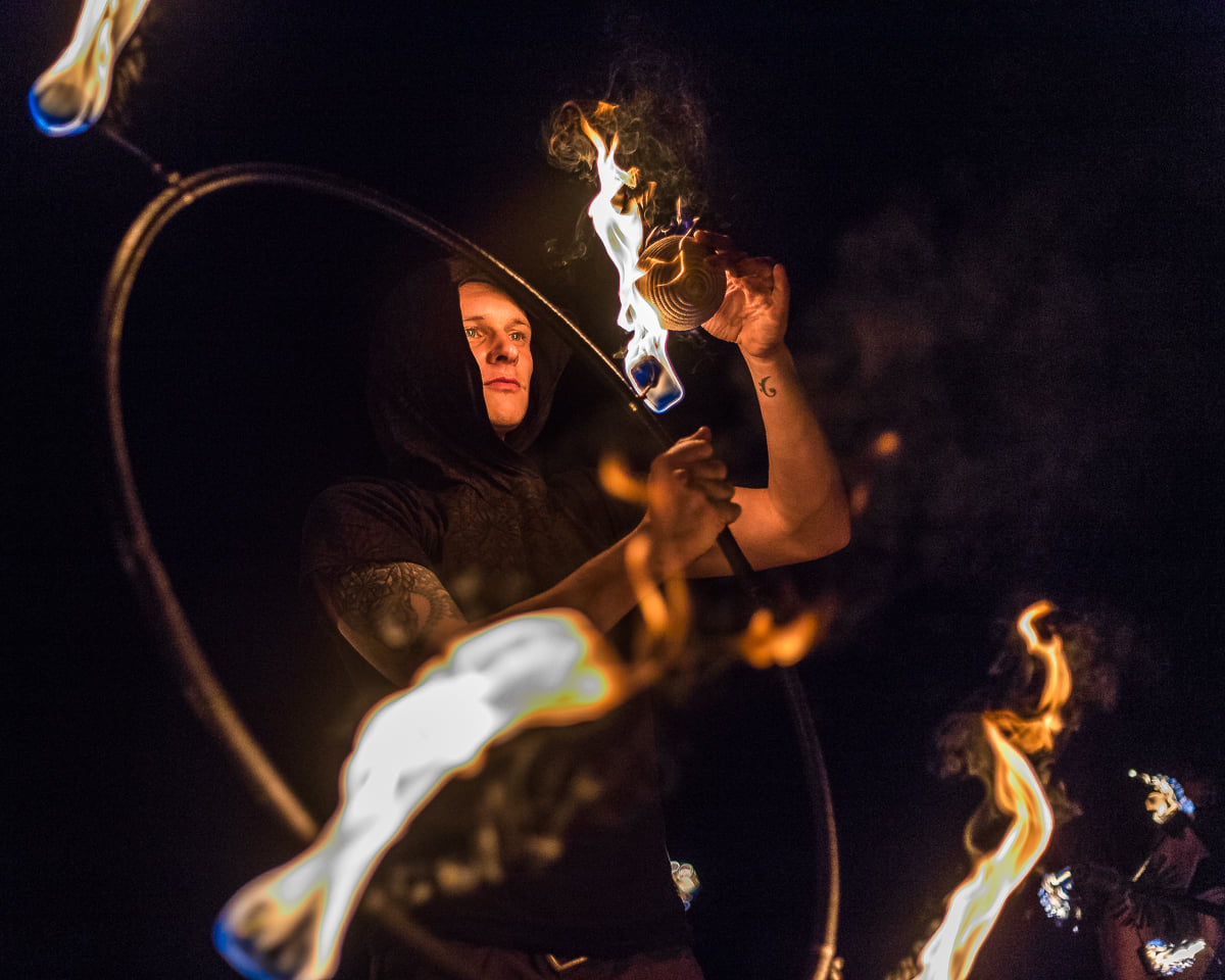 Fire contact juggling ball - Firelovers