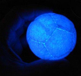 LED ball - 12 Panel beanbag/footbag