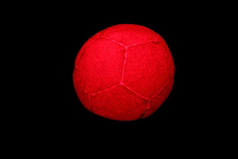 LED ball - 12 Panel beanbag/footbag