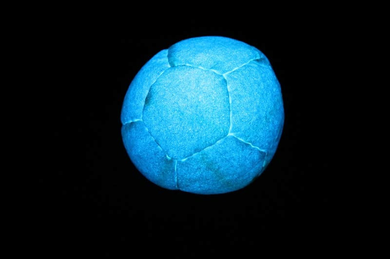 LED ball - 12 Panel beanbag/footbag