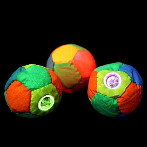 LED ball - 12 Panel beanbag/footbag