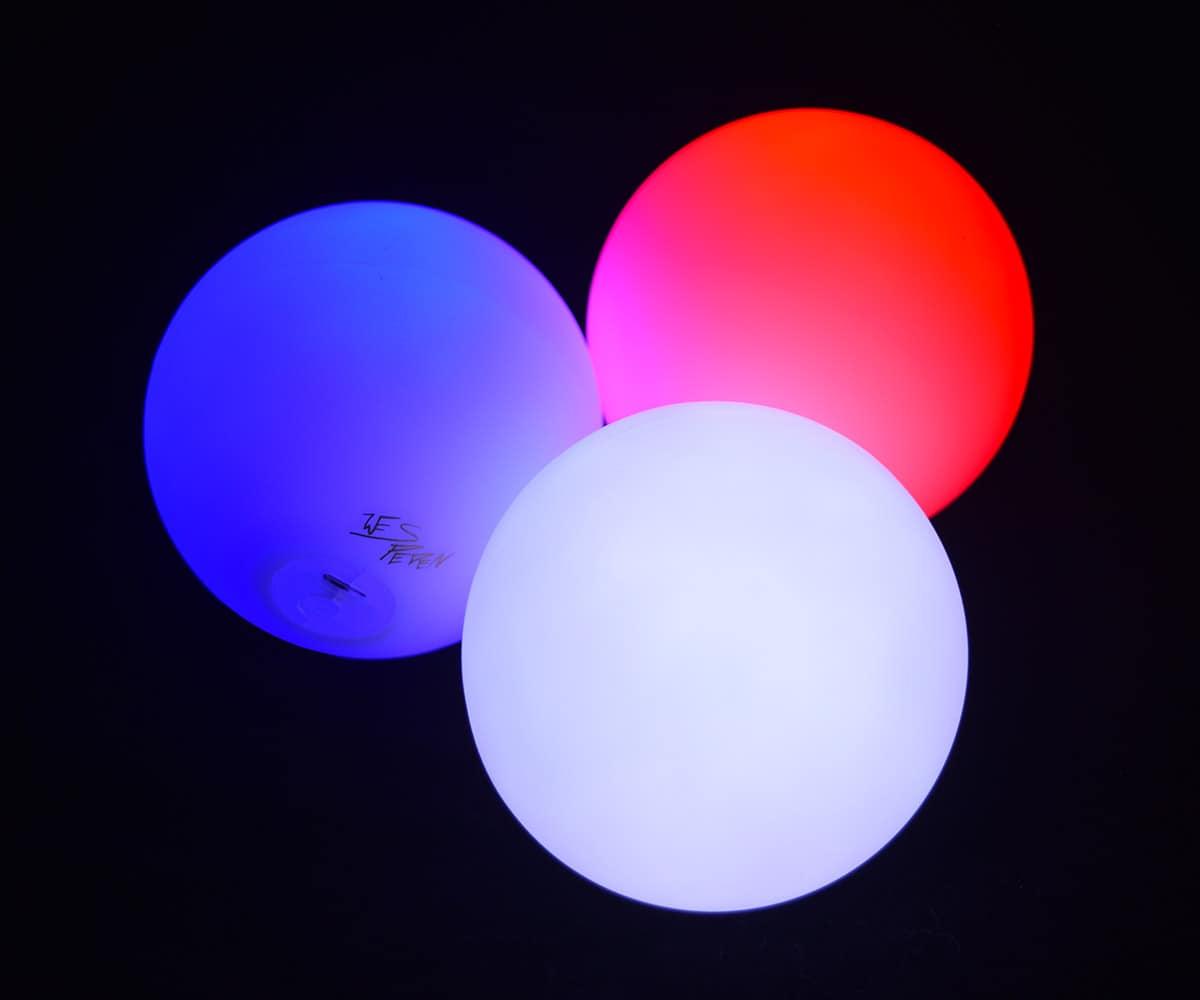 Wes Peden Glow.0 Juggling Balls Glow Led Balls