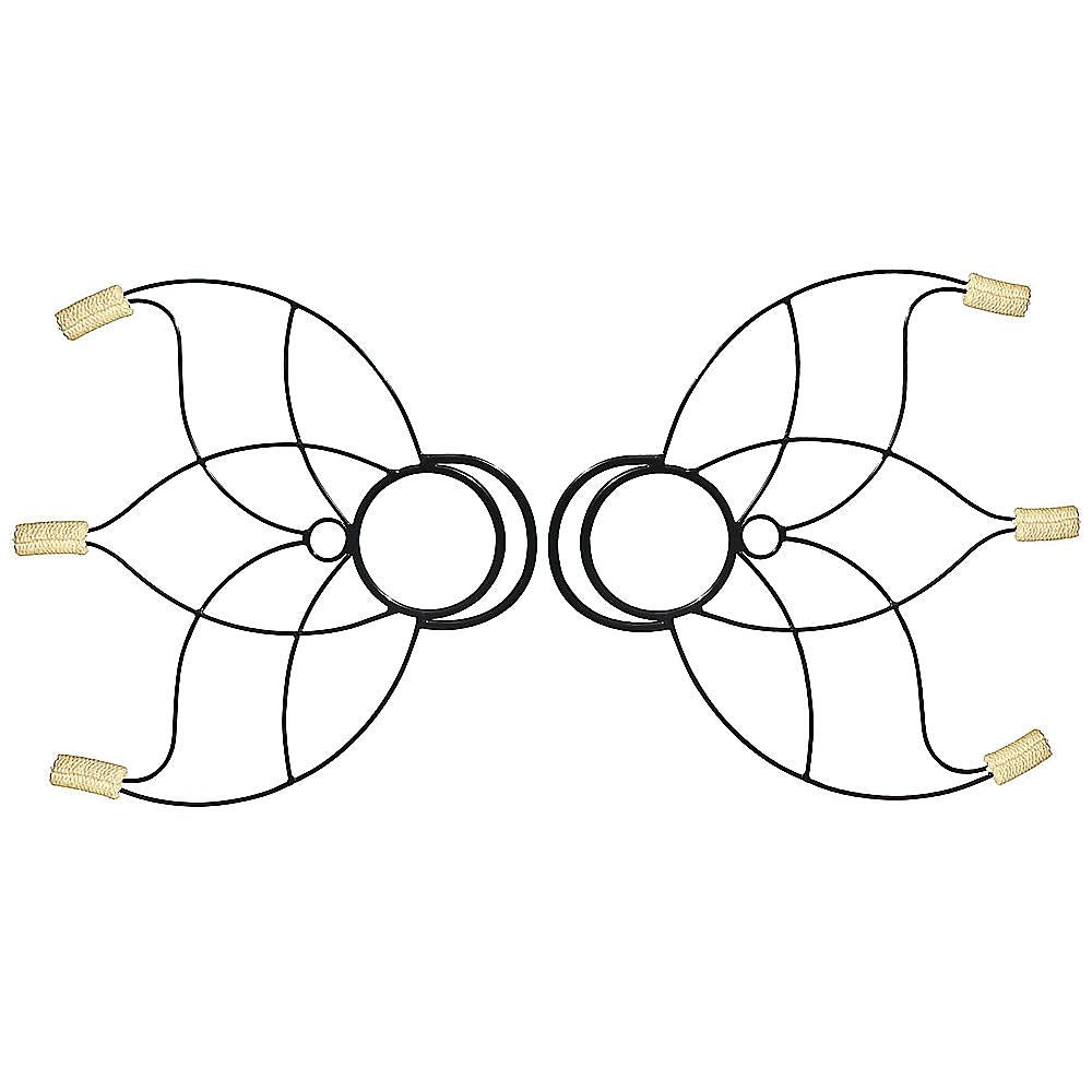 Fire Fan Lotus Light 3 Fingers Firelovers - Pair