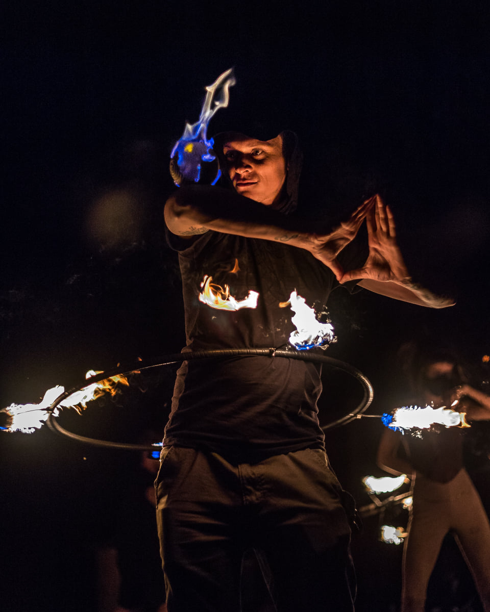 Fire contact juggling ball - Firelovers