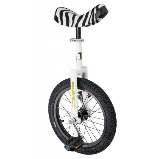 Luxus unicycle 16" - zebra saddle - Qu-Ax