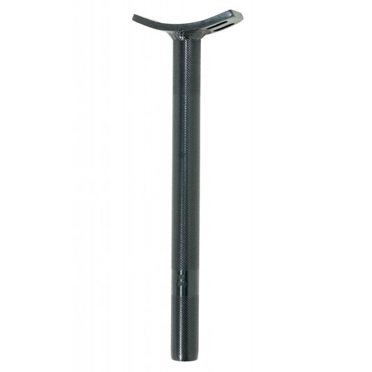 Seatpost black - 35cm x 25.4 mm alloy - Qu-Ax